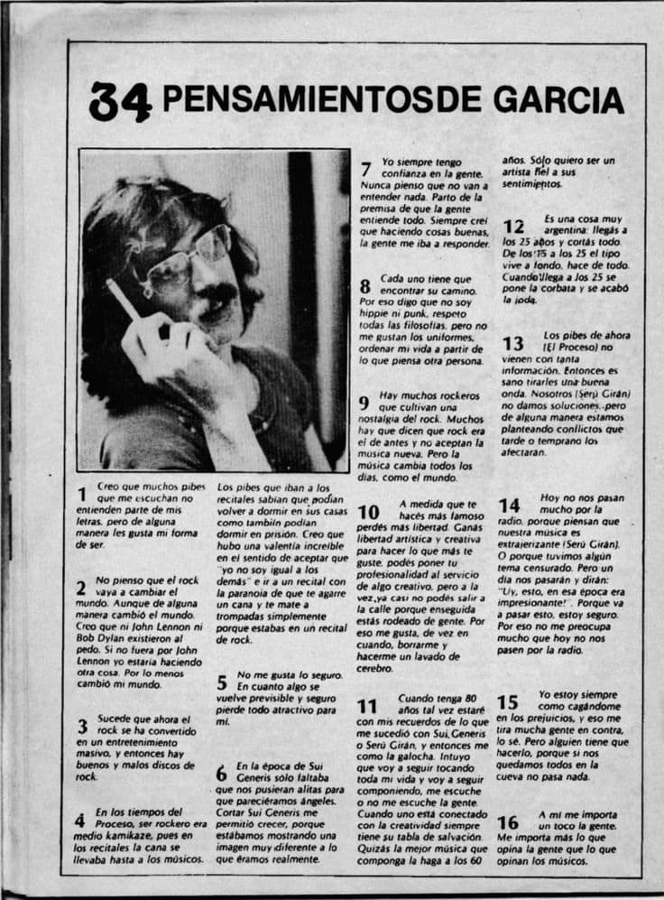 Diseño 34 pensamientos de García