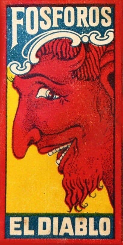 Diseño Fósforos El Diablo