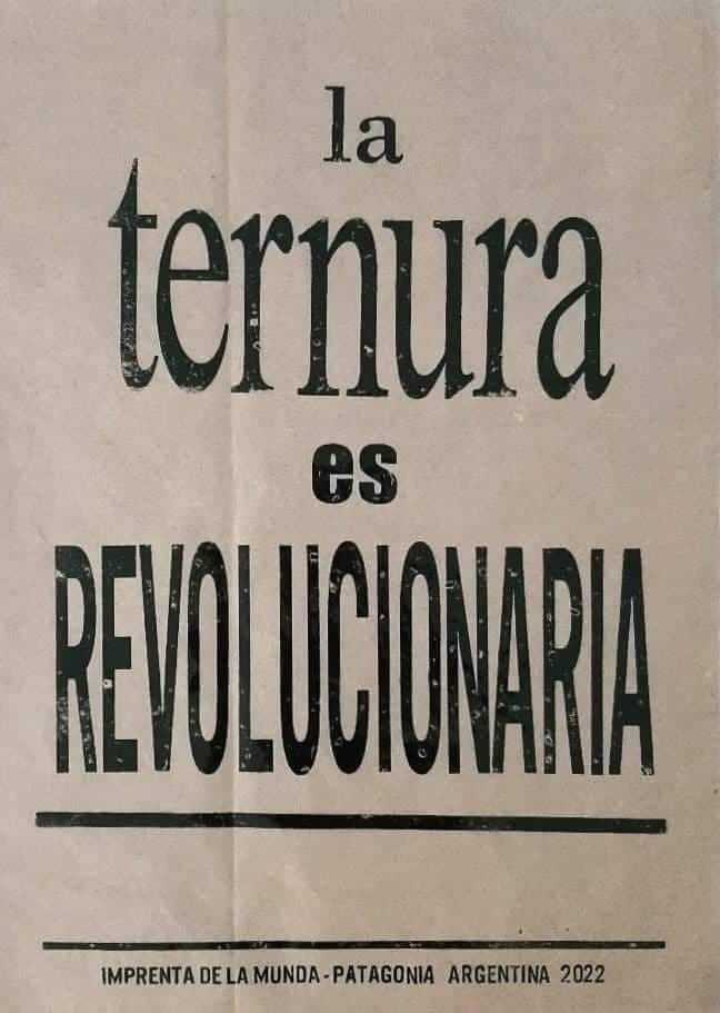 Diseño La ternura es revolucionaria